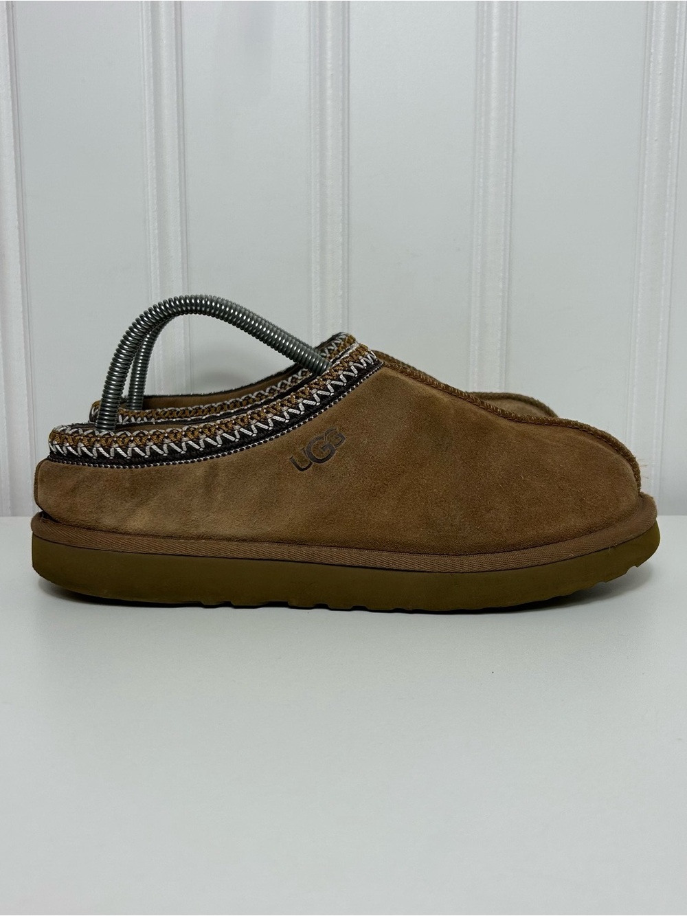 UGG Tasman 2 slippers chestnut brown tan suede women’s 10